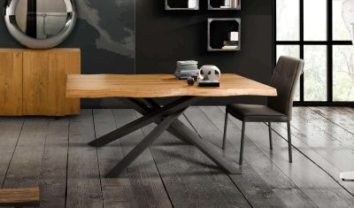 GREGO - tavolo in rovere moderno 90 x 180