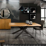 GREGO - tavolo in rovere moderno 90 x 180