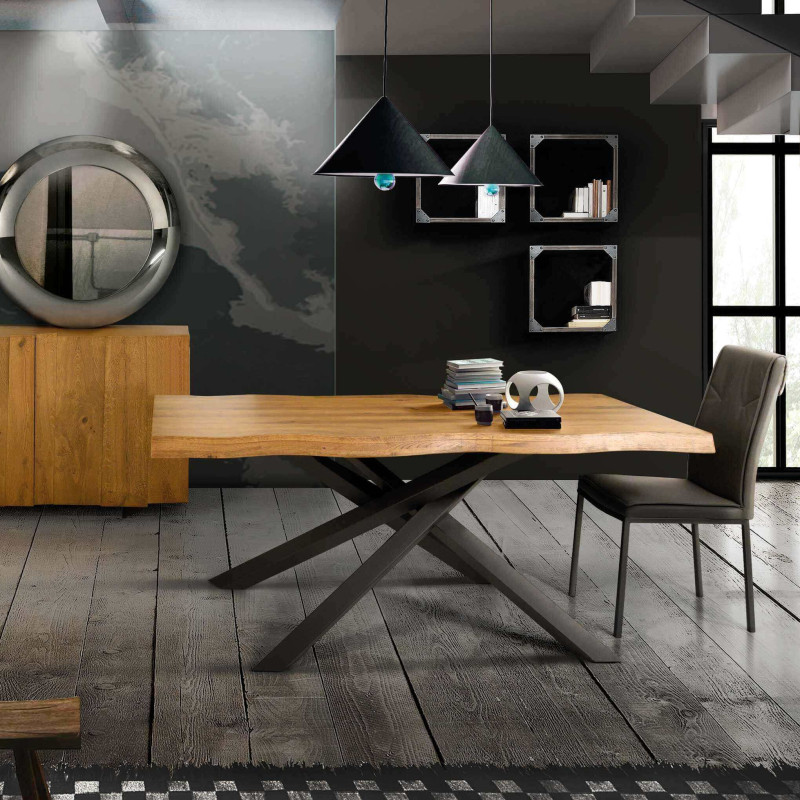 GREGO - tavolo in rovere moderno 90 x 180