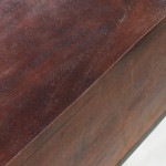 MANTRA - consolle con decoro legno e ferro