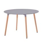 THOMAS - tavolo da pranzo scandinavo rotondo