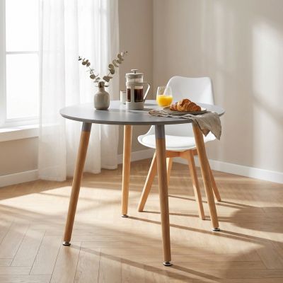 THOMAS - tavolo da pranzo scandinavo rotondo