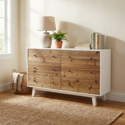 MATRIX - cassettiera in legno con sei cassetti