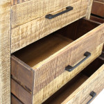 FAMAS - cassettiera con sei cassetti in legno