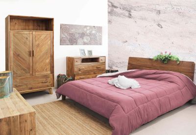 PINUS - armadio due ante in pino riciclato