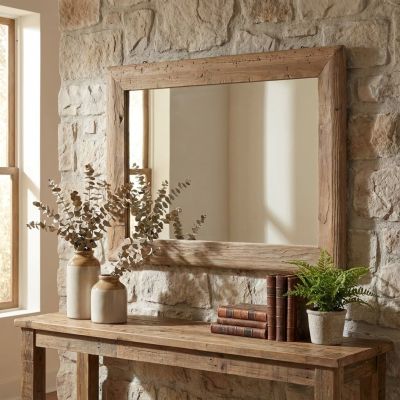 PINUS - specchio in pino riciclato