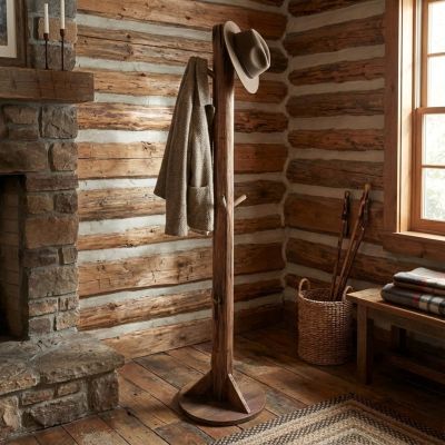 PINUS - appendiabiti in pino riciclato