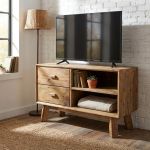 PINUS - comodino largo in pino riciclato