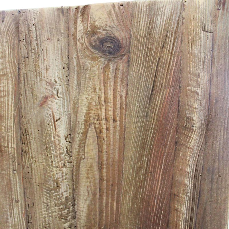 PINUS - credenza con vetrina in pino riciclato