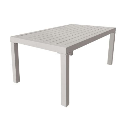 LUCIUS - salotto da giardino in alluminio e poliestere