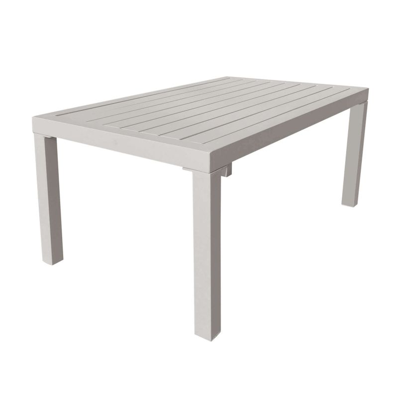 LUCIUS - salotto da giardino in alluminio e poliestere