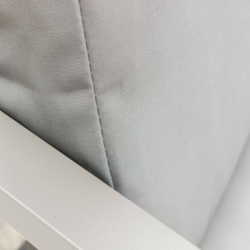 LUCIUS - salotto da giardino in alluminio e poliestere