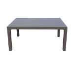 LUCIUS - salotto da giardino in alluminio e poliestere