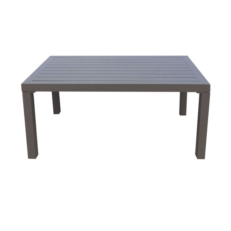 LUCIUS - salotto da giardino in alluminio e poliestere