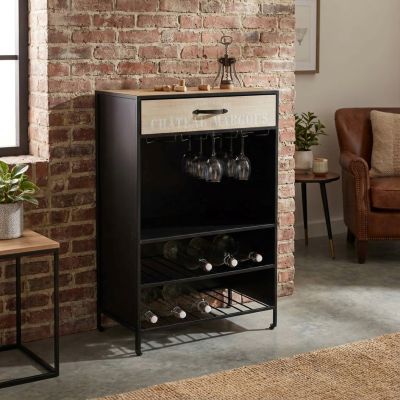 DIRK - mobile con portabottiglie