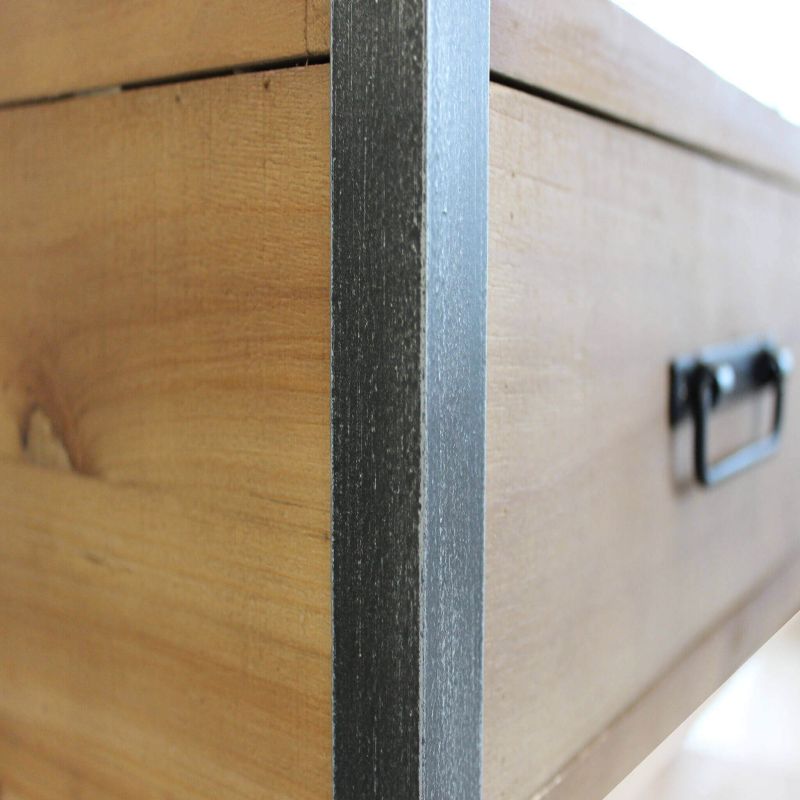NEPO - libreria in legno e acciaio