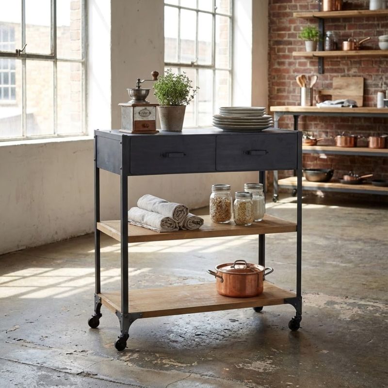 BALI - scaffale con ruote