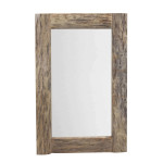 CLEET - specchio con cornice in legno