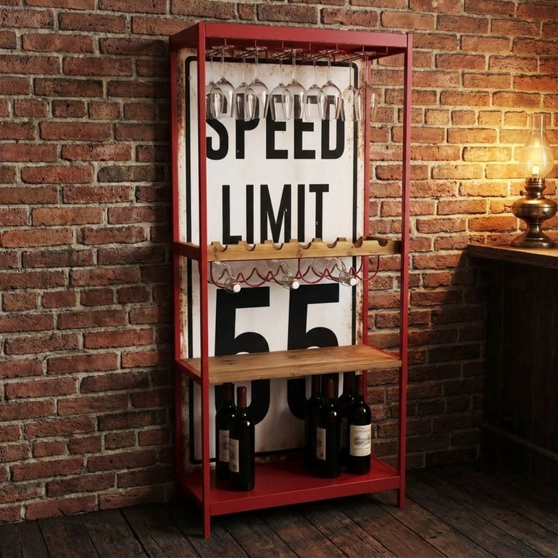 SPEED LIMIT - mobile con portabottiglie