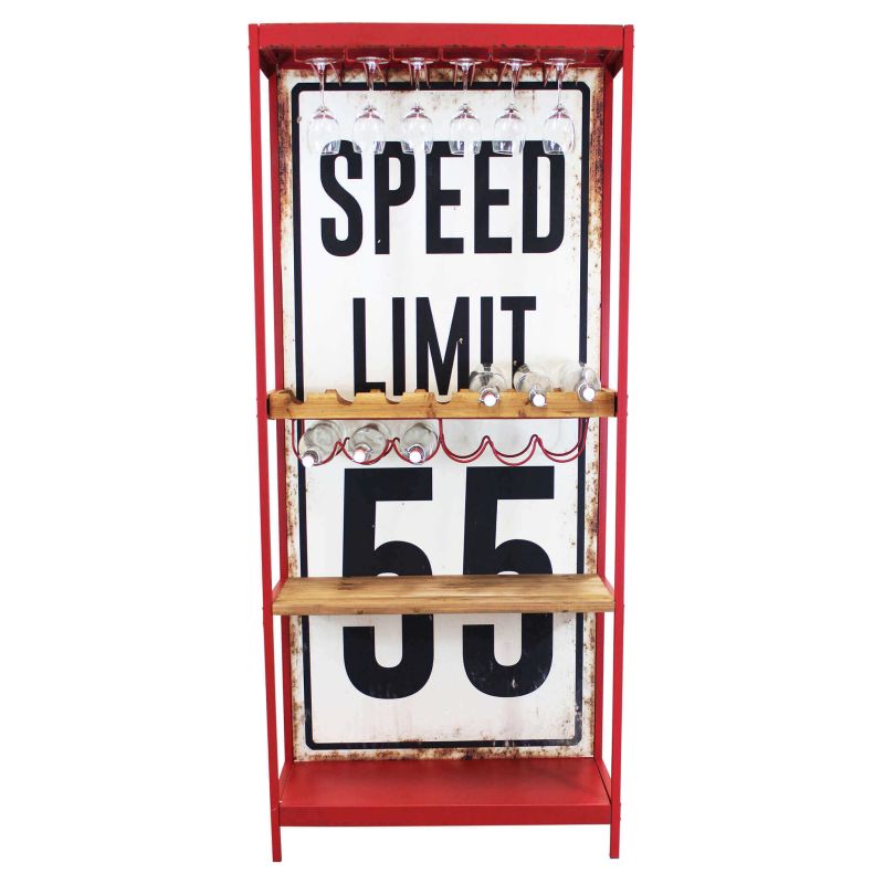 SPEED LIMIT - mobile con portabottiglie