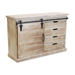 COLU - madia in legno e acciaio