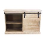 COLU - madia in legno e acciaio