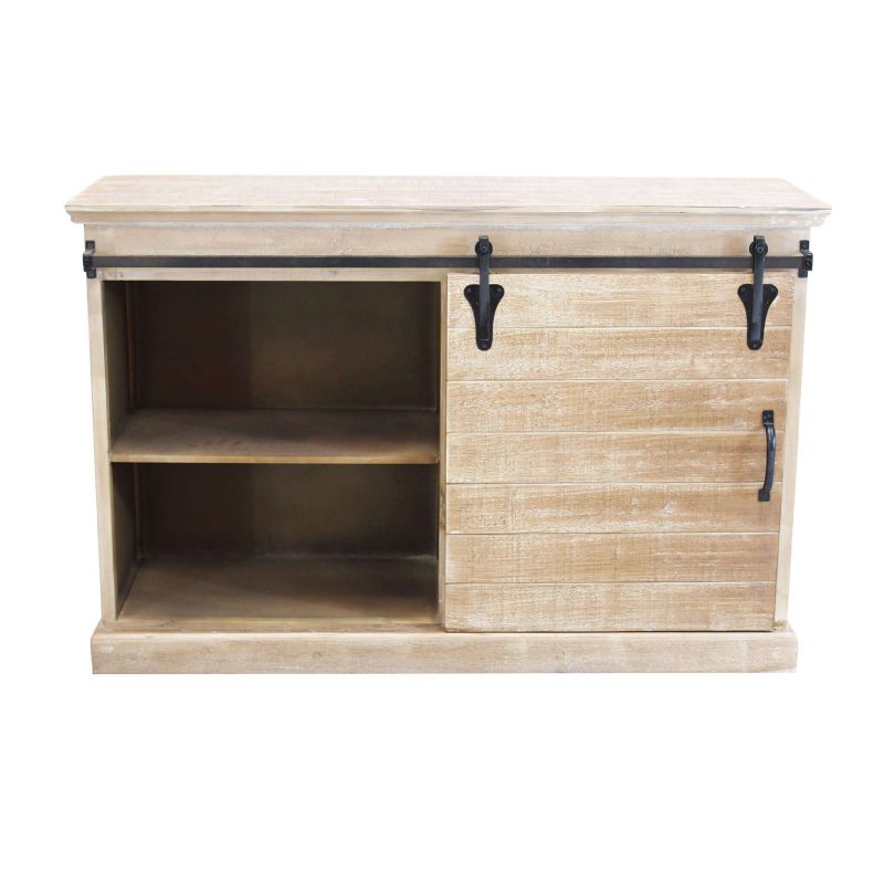 COLU - madia in legno e acciaio