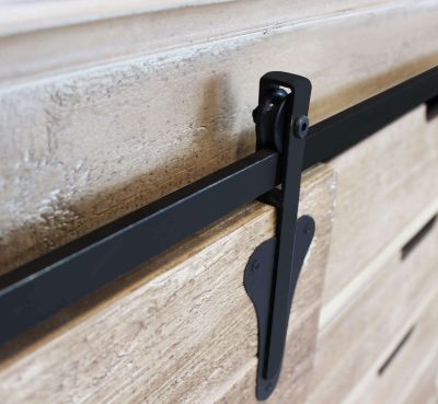 COLU - madia in legno e acciaio