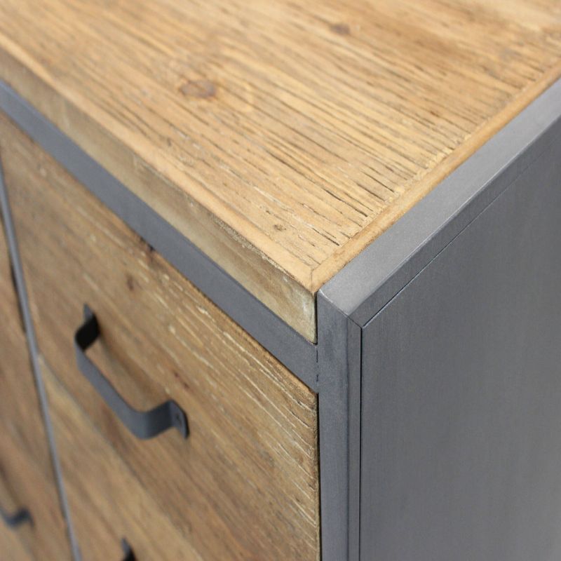 DAMI - cassettiera in legno e acciaio