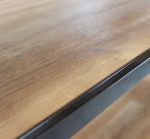 NELLO - libreria in legno e acciaio