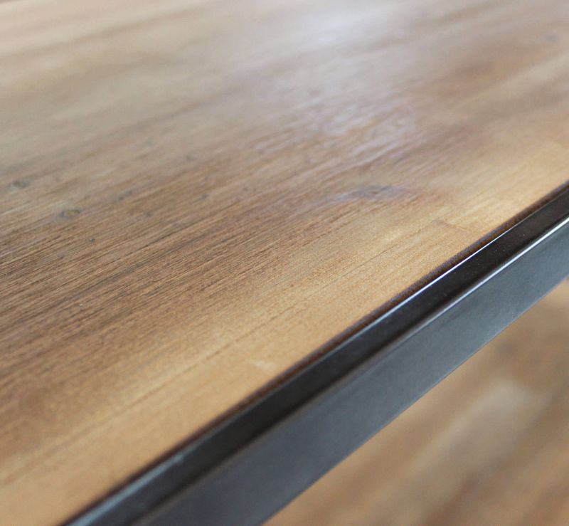 NELLO - libreria in legno e acciaio