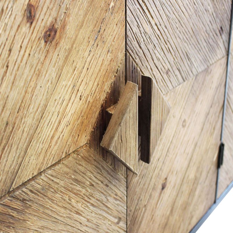 MAORI - madia in legno e acciaio
