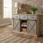 DOLPHY - madia in legno e acciaio