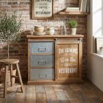 EDWINS - madia in legno e acciaio