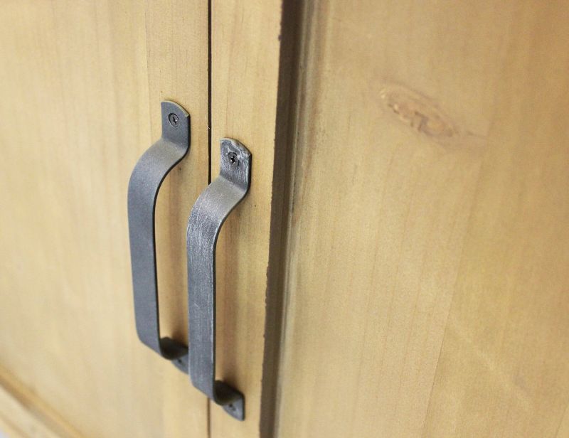 ARTUR - libreria in legno e acciaio