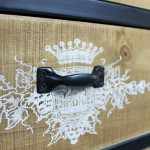 DENNIS - madia in legno e acciaio