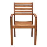 NILO - poltrona da giardino in legno