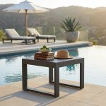 ARGENTUM - tavolino da giardino in alluminio