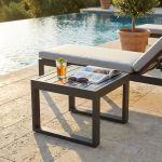 ARGENTUM - tavolino da giardino in alluminio