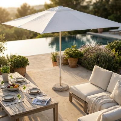 NICOLAUS - ombrellone in alluminio 3 x 3 m