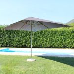 NICOLAUS - ombrellone in alluminio 3 x 3 m