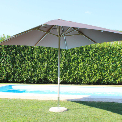 NICOLAUS - ombrellone in alluminio 3 x 3 m