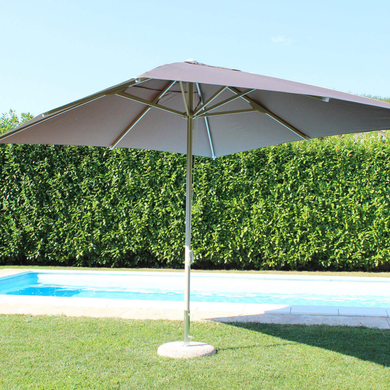 NICOLAUS - ombrellone in alluminio 3 x 3 m