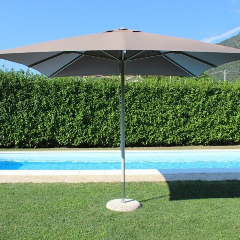 NICOLAUS - ombrellone in alluminio 3 x 3 m