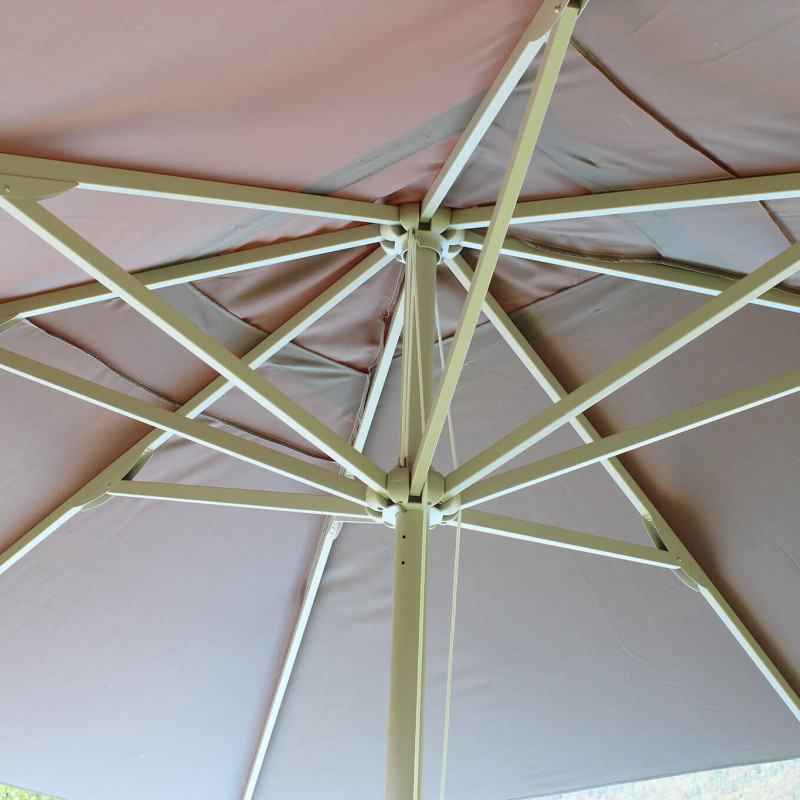 NICOLAUS - ombrellone in alluminio 3 x 3 m