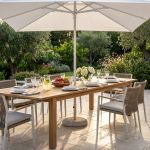 NICOLAUS - ombrellone in alluminio 3 x 4 m