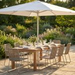 NICOLAUS - ombrellone in alluminio 3 x 4 m