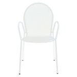 MARIS - poltrona da giardino impilabile in ferro