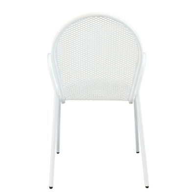 MARIS - poltrona da giardino impilabile in ferro