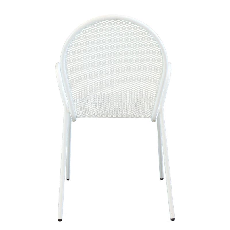 MARIS - poltrona da giardino impilabile in ferro